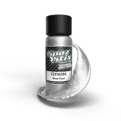 Spaz Stix 16080 Silver Pearl Airbrush 2oz