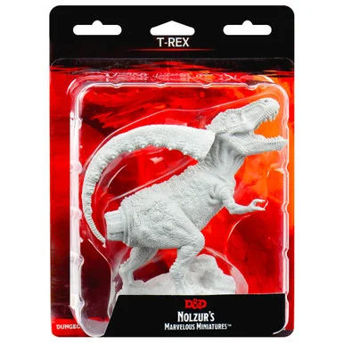 Wizkids 73395 Dungeons & Dragons Nolzur`s Marvelous Unpainted Miniatures: T-Rex