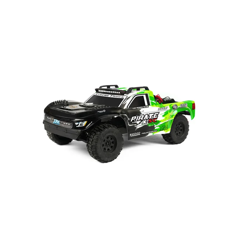 Pirate X-SC green RC truck