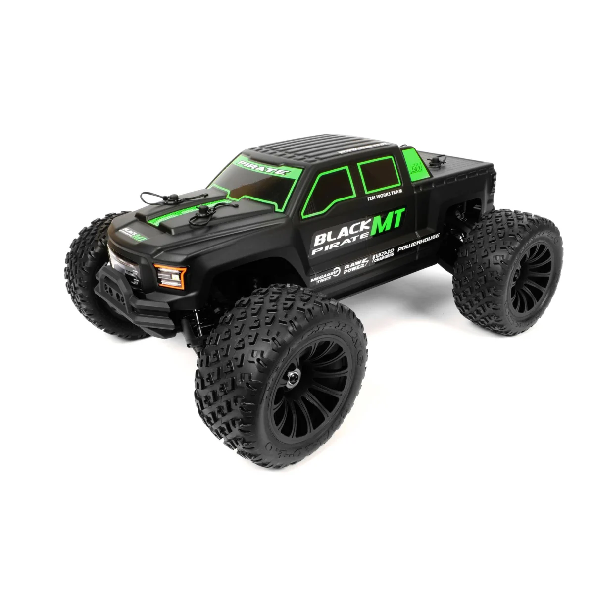black pirate MT vert RC truck - T2M