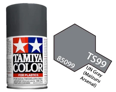 Tamiya 85099 TS-99 IJN Gray Maizuru Arsenal Spray Lacquer 100ml