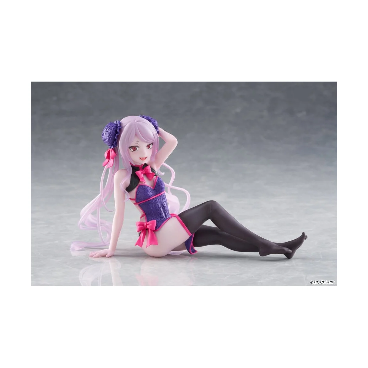 Overlord Desktop Cute Figure Shalltear Chinese Dress Ver. 13cm Figurine - Taito Prize