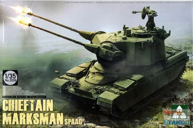TAK02039 1:35 Takom Chieftain Marksman SPAAG