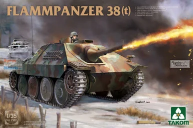 TAK02180 1:35 Takom Flammpanzer 38(t)