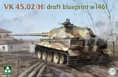 TAK02191 1:35 Takom VK 45.02(H) Draft Blueprint w1461