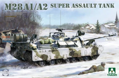 TAK02210 1:35 Takom M28A1/A2 Super Assault Tank