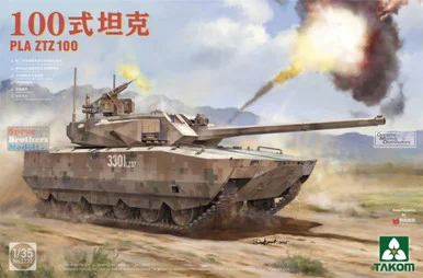 TAK02222 1:35 Takom PLA ZTZ 100 Main Battle Tank