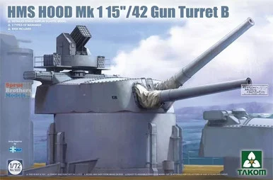 TAK05020 1:72 Takom HMS Hood Mk.1 15"/42 Gun Turret B