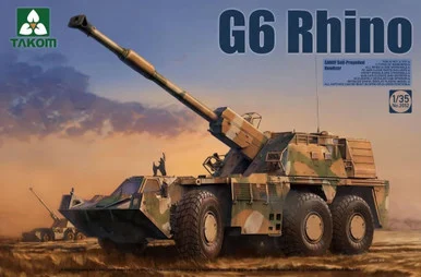 1/35 Takom SANDF G6 Rhino Self-Propelled Howitzer Plastic Model Kit