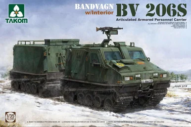 1/35 Takom Bandvagn BV206S Articulated Armored Personnel Carrier w/Interior