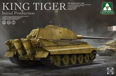 1/35 Takom King Tiger German Heavy Tank - PREORDER