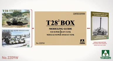 1/35 Takom T28 Super Heavy Tank Big Box - PREORDER