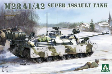 1/35 Takom M28A1/A1 Super Assault Tank - PREORDER