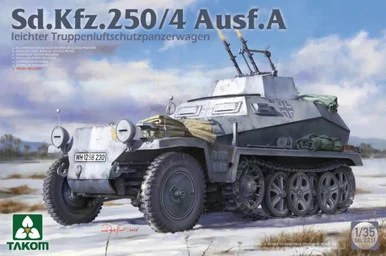 1/35 Takom Sd.Kfz.250/4 Ausf.A German Halftrack - PREORDER
