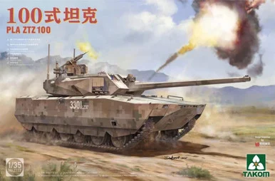 1/35 Takom PLA ZTZ 100 Tank Plastic Model Kit