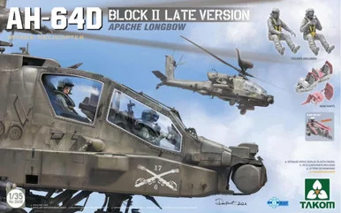 1/35 Takom AH-64D Block II Late Version Plastic Model Kit