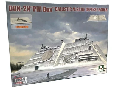 1/350 Takom DON-2N Pill Box Ballistic Missile Defense Radar Plastic Model Kit