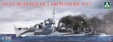 1/350 Takom Soviet Destroyer PR.7 Gremyashchiy Plastic Model Kit