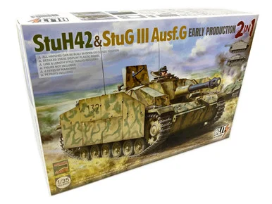 1/35 Takom StuH42&StuG III Ausf.G Early Production 2 in 1