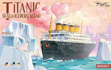 TAKSUYSL001 Suyata by Takom - Titantic, Seal & Iceberg Scene