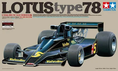1/12 Tamiya LOTUS type 78 Race Car