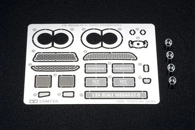 1/24 Nissan GTR Photo-Etched Detail Set