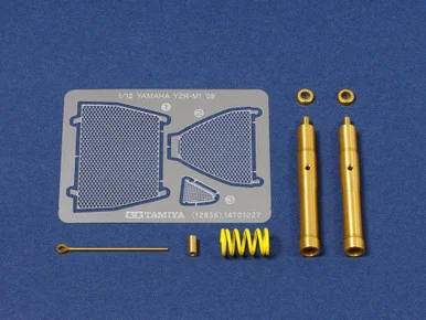 1/12 Tamiya 2009 Yamaha YZR-M1 Front Fork Motorcycle Detail Set