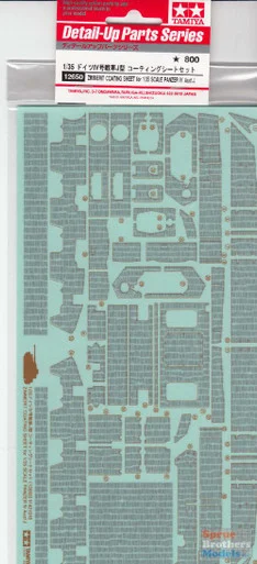 TAM12650 1:35 Tamiya Zimmerit Coating Sheet for Panzer IV Ausf J (TAM kit)