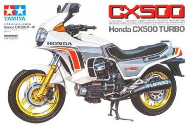 1/12 Tamiya Honda CX500 Turbo Motorcycle Kit