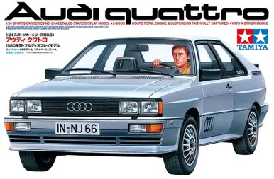 1/24 Tamiya Audi Quattro