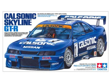 1/24 Tamiya Calsonic Skyline GTR Race Car