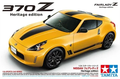 1/24 Nissan 370Z Heritage Edition Car - Tamiya