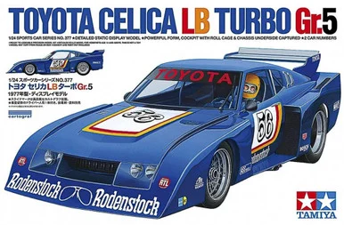 1/24 Tamiya Toyota Celica LB Turbo Gr.5 Plastic Model Kit - PREORDER