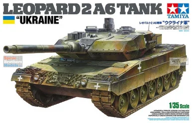 TAM25207 1:35 Tamiya Leopard 2A6 Tank 'Ukraine'