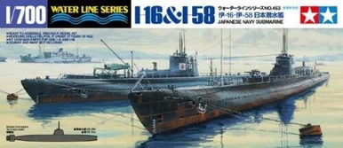 1/700 IJN I16/58 Submarine Waterline - Tamiya
