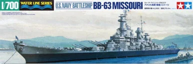 1/700 USS Missouri BB63 Battleship Waterline - Tamiya