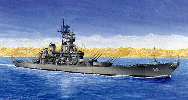 1/700 USS New Jersey BB62 Battleship Waterline - Tamiya