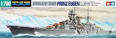 1/700 German Prinz Eugen Heavy Cruiser Waterline - Tamiya