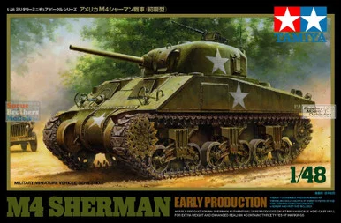 TAM32505 1:48 Tamiya M4 Sherman Early #32505