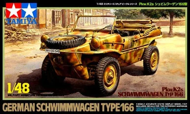 1/48 Schwimmwagen Type 166 Amphibious Vehicle - Tamiya