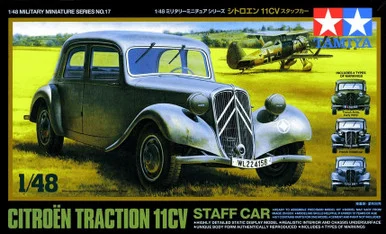 1/48 Citroen Traction 11CV Staff Car - Tamiya
