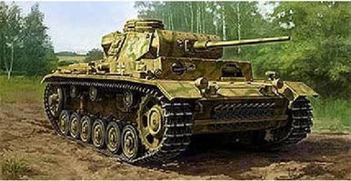 1/48 Tamiya German Panzer III AUSF.L Plastic Model Kit