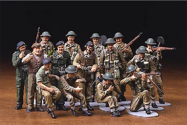 1/48 WWII British Infantry - Tamiya