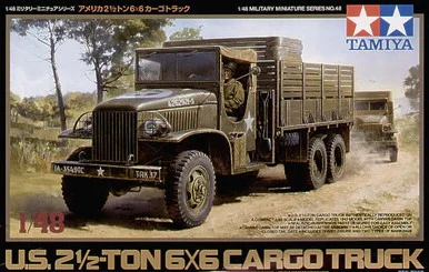 1/48 Tamiya Us 2.5ton 6x6 Cargo Truck Plastic Model Kit