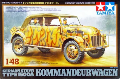 1/48 Tamiya German Steyr Type 1500A Kommandeurwagen