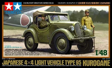 1/48 Japanese Type 95 Kurogane 4x4 Light Vehicle - Tamiya
