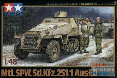TAM32564 1:48 Tamiya Mtl.SPW.Sd.kfz 251/1 Ausf.D #32564