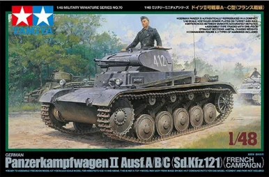 1/48 Panzer II A/B/C (xSdKfz 121) French Campaign Tank - Tamiya