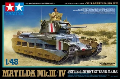 1/48 Tamiya Matilda Mk.Iii/Iv Plastic Model Kit