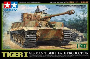 1/48 Tamiya German Tiger I Late Plastic Model Kit